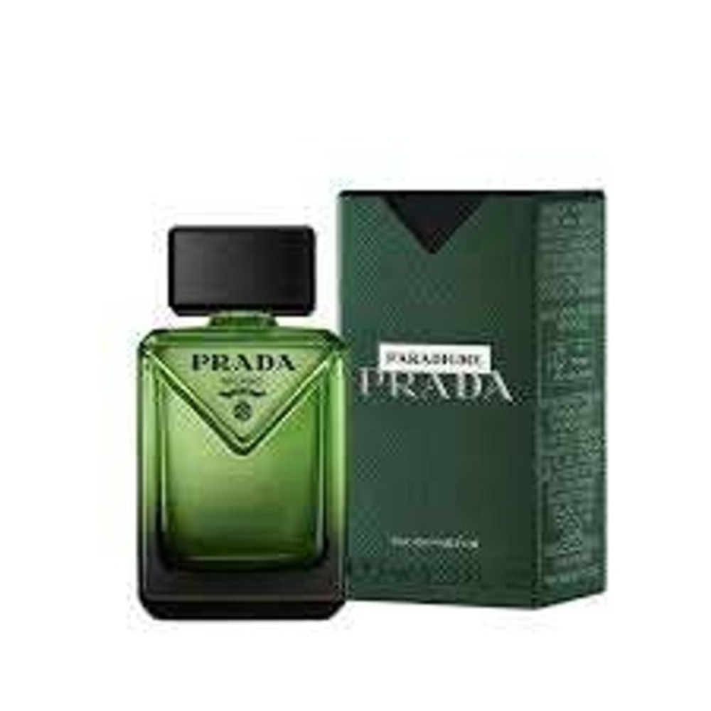 Prada Paradigme EDP 7ml Green Men Cologne Mini Splash Bottle Fragrance New